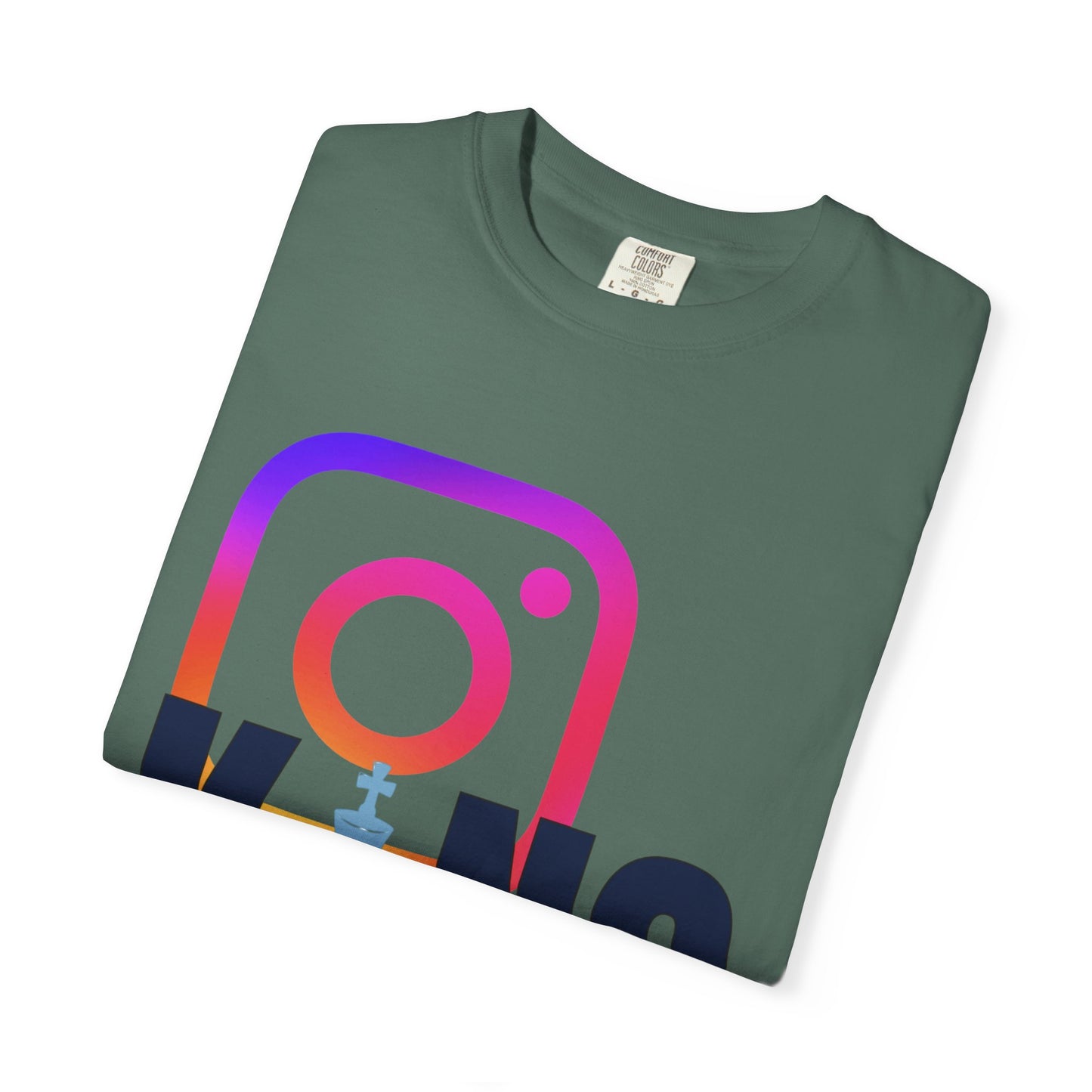 Instagram King T-Shirt — Custom @myChannel Name Social Media Tee