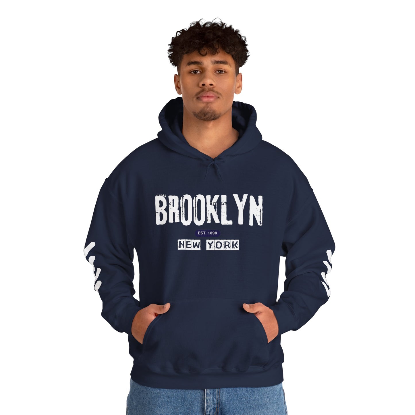 Best Hoodie New York — Urban Brooklyn NY Vintage Logo Sweatshirt