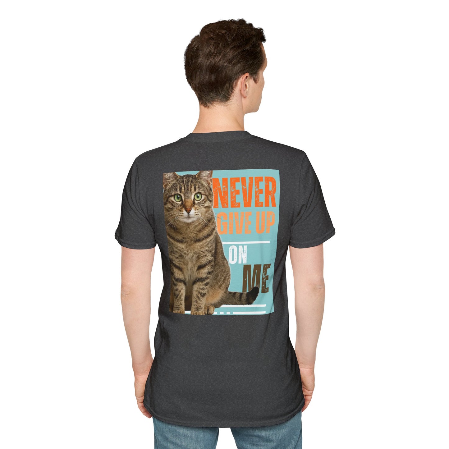 Life Is Beautiful Cat T-Shirt — Inspirational Cat Graphic Tee