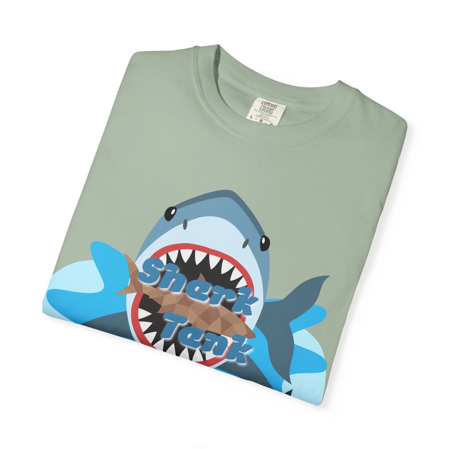 Shark Graphic T-Shirt — 'Shark' Ocean Illustration Tee