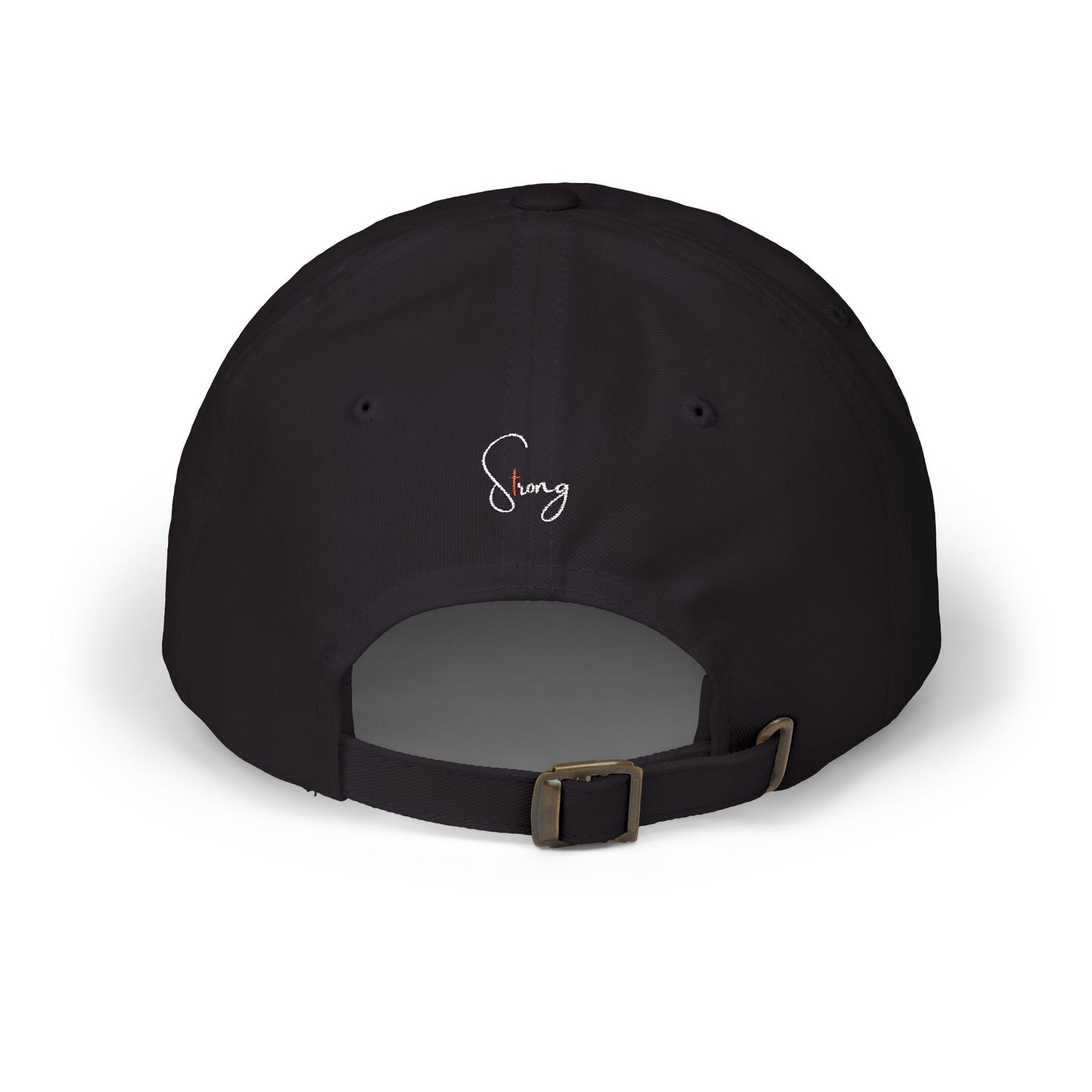 Create New Life — Embroidered White Baseball Cap for Regular Use
