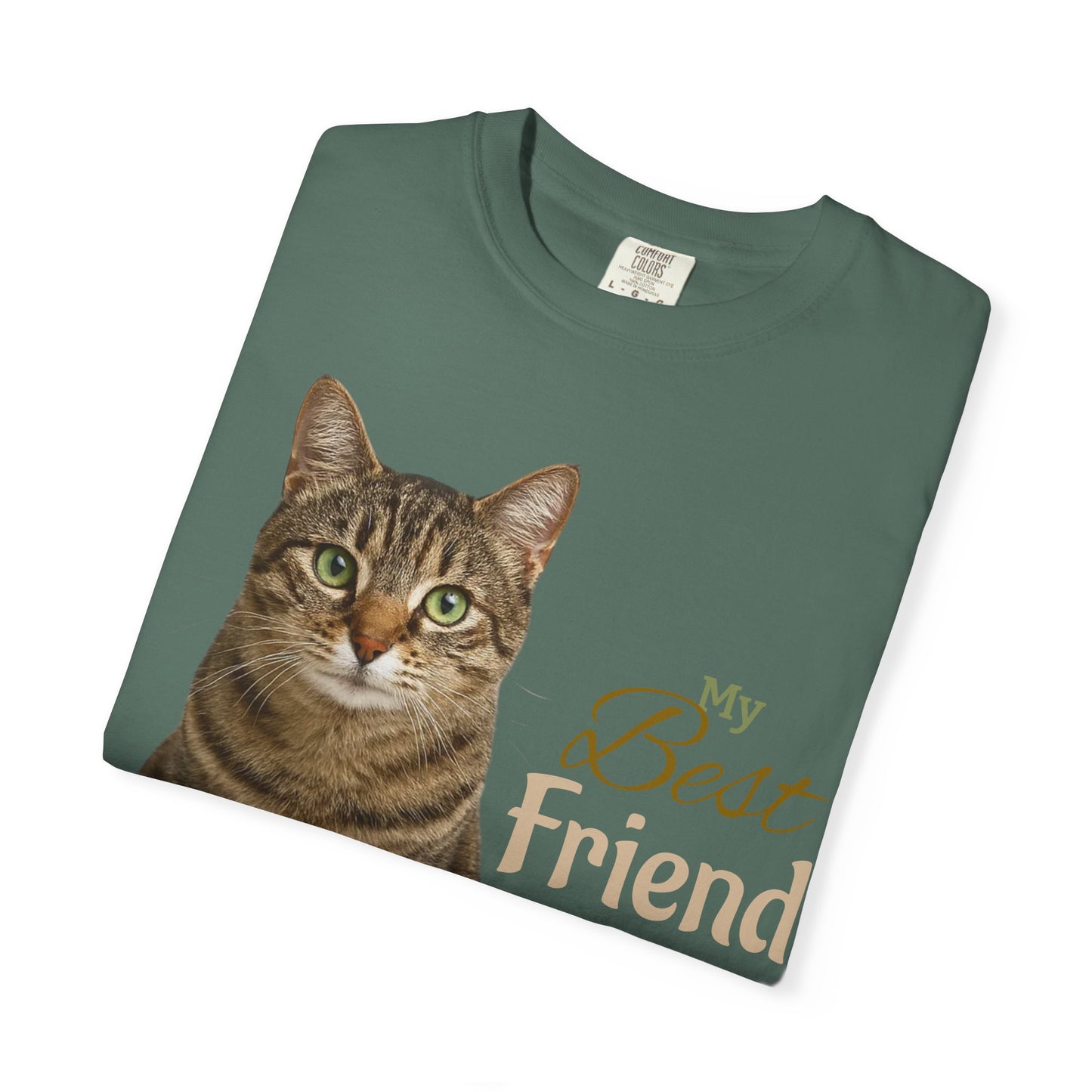 Pet Custom Image and Name Cat, Dog etc “My Best Friend” T-Shirt