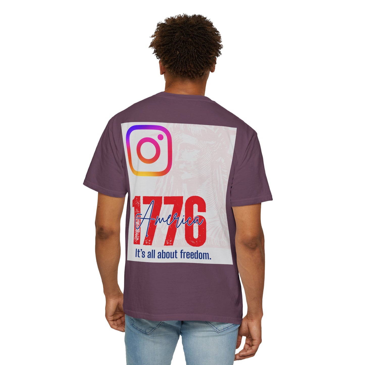 Instagram King T-Shirt — Custom @myChannel Name Social Media Tee
