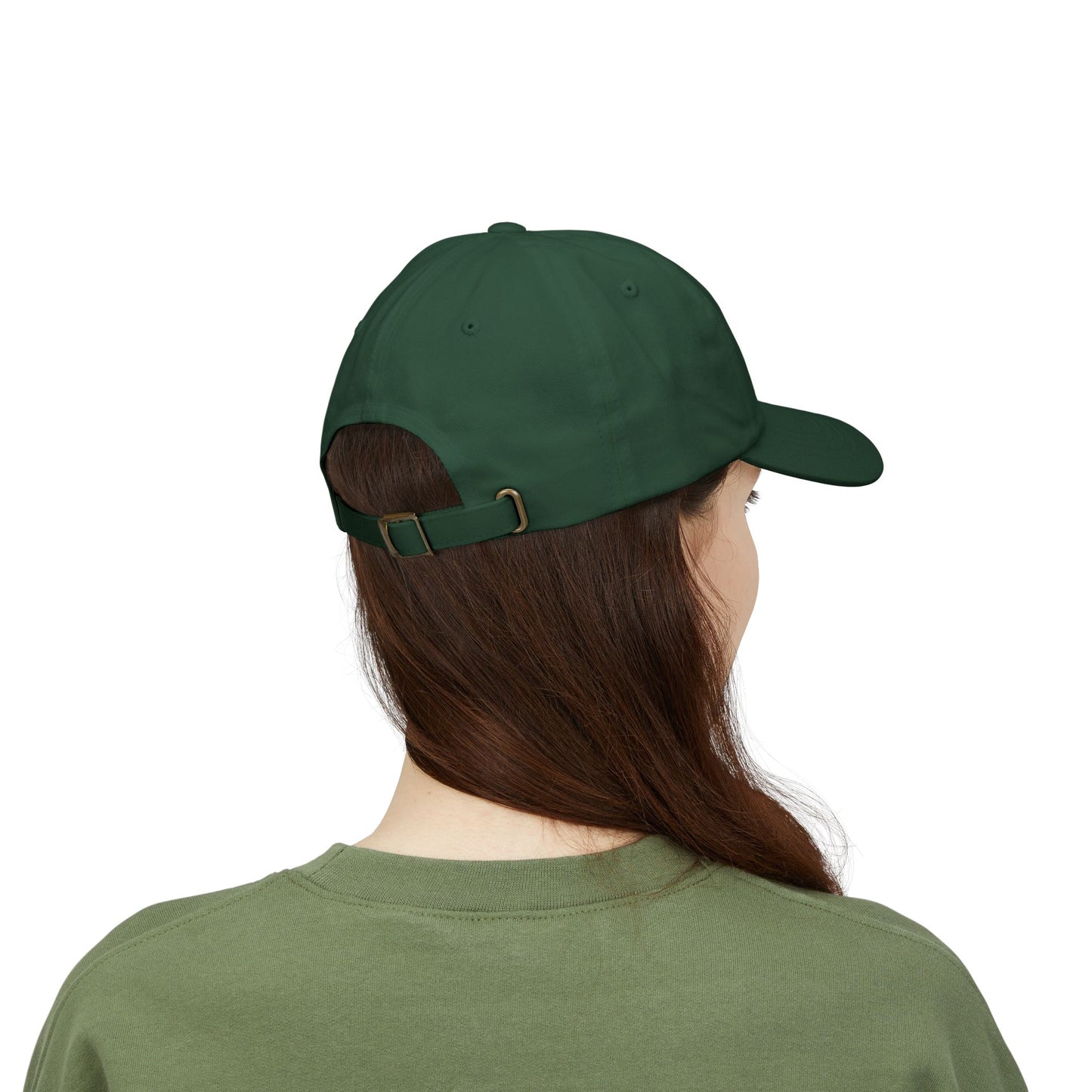 Let Me Cook Dad Cap — Embroidered White Baseball Hat for Cooks & Grillers