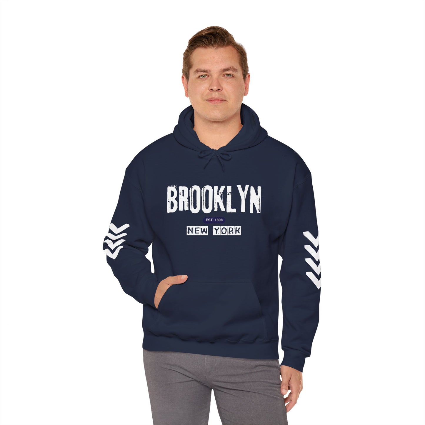 Best Hoodie New York — Urban Brooklyn NY Vintage Logo Sweatshirt