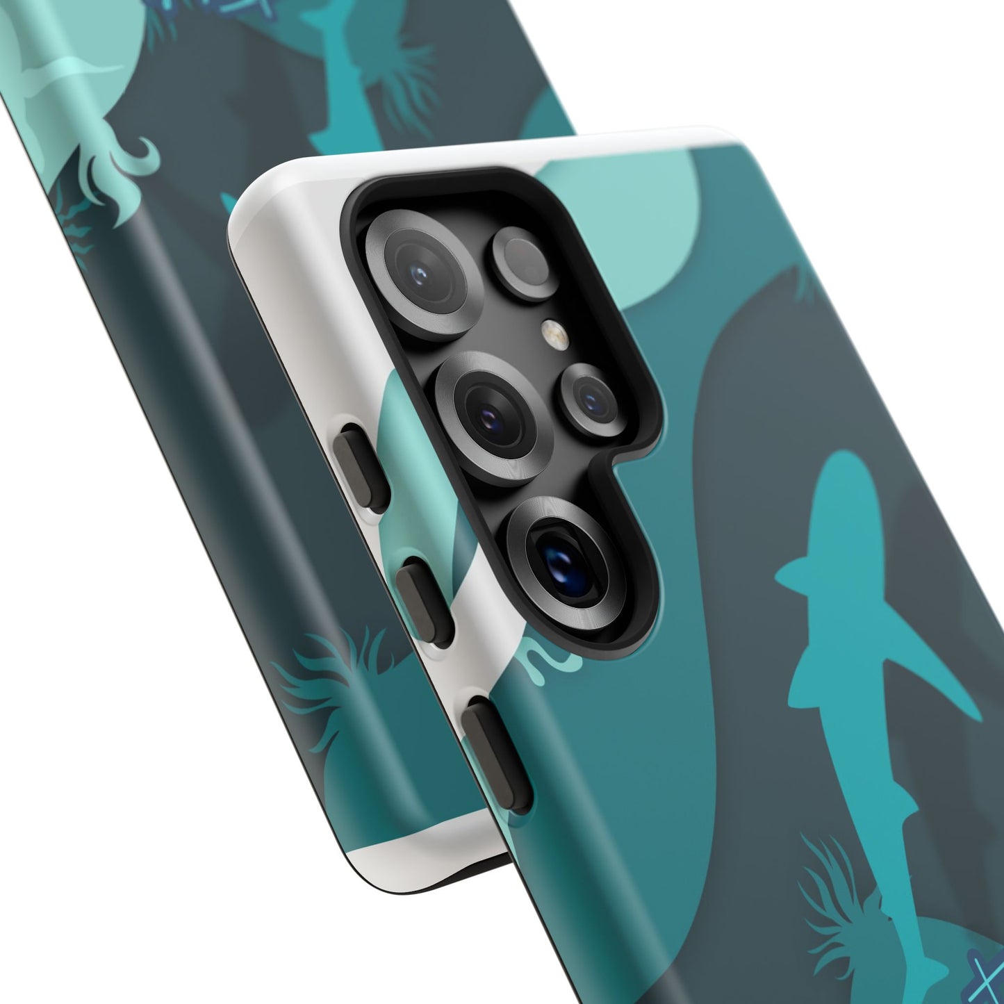 Blue Ocean Phone Case - "Adventure is Worthwhile" Teal Protective Cover