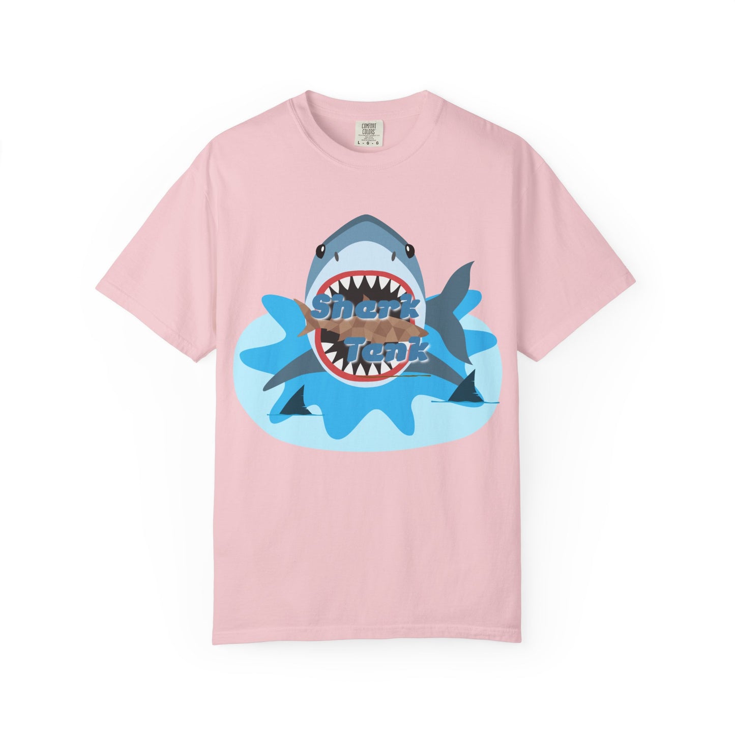 Shark Graphic T-Shirt — 'Shark' Ocean Illustration Tee