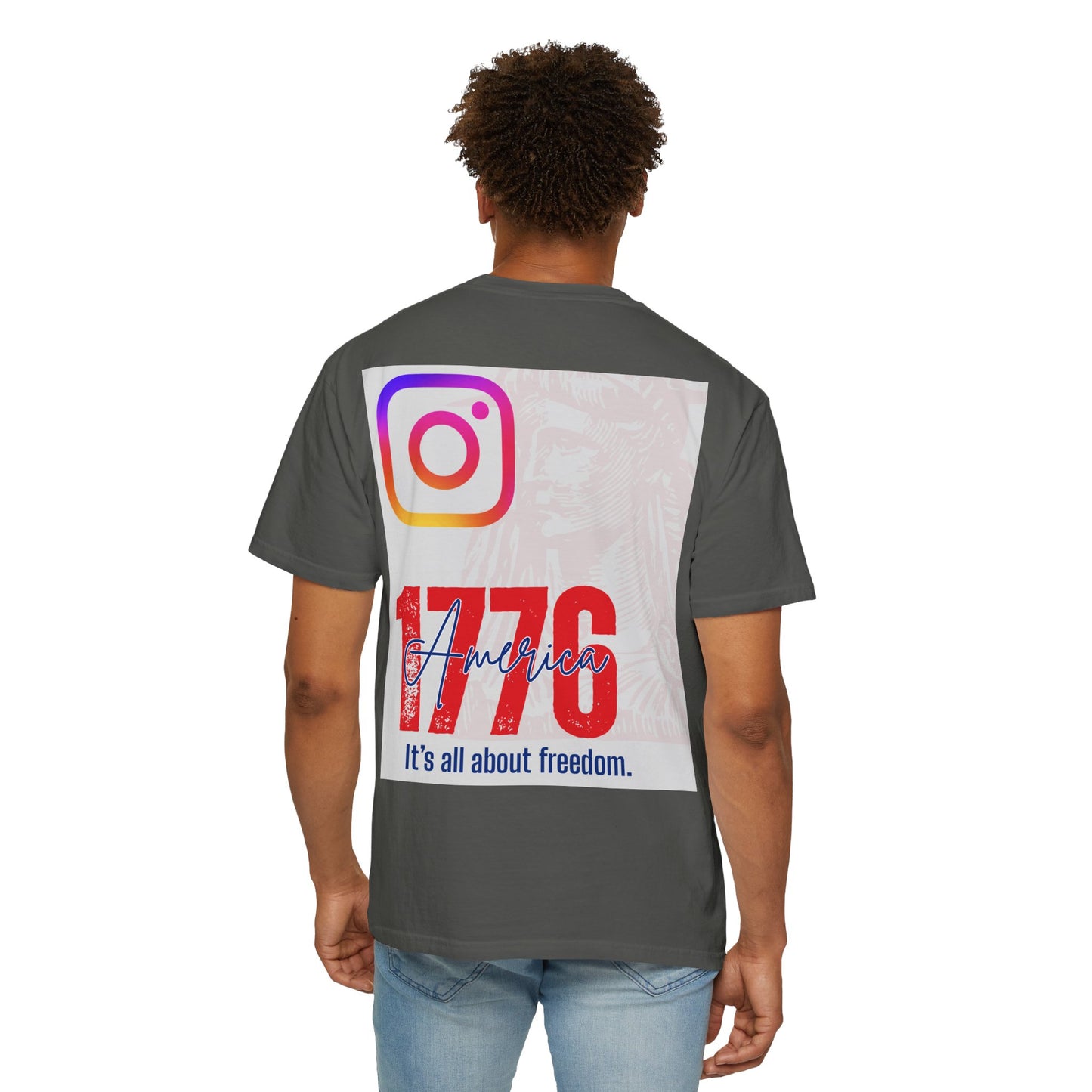 Instagram King T-Shirt — Custom @myChannel Name Social Media Tee