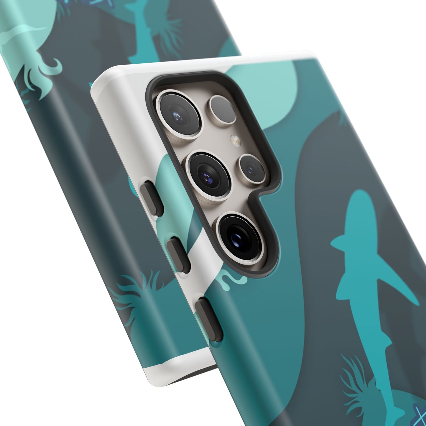 Blue Ocean Phone Case - "Adventure is Worthwhile" Teal Protective Cover