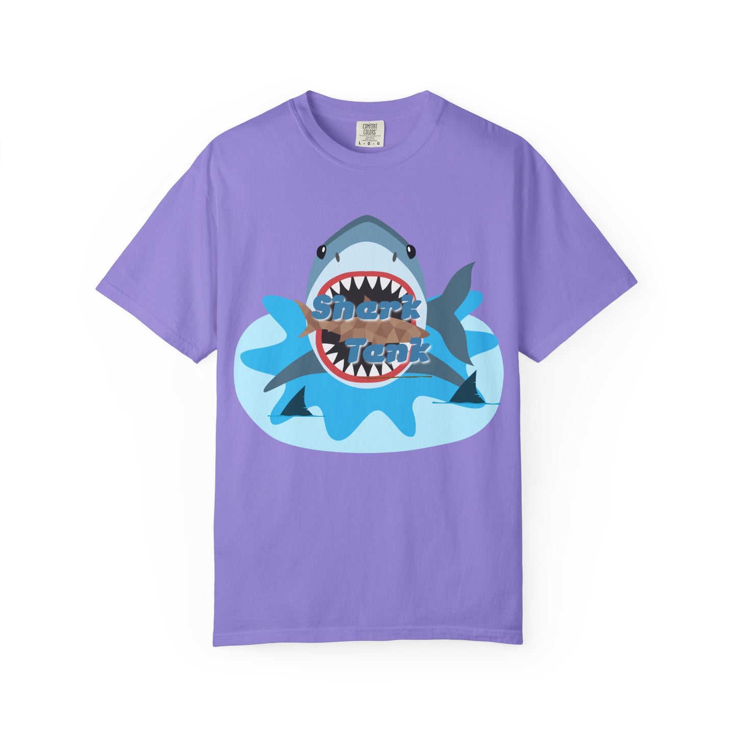 Shark Graphic T-Shirt — 'Shark' Ocean Illustration Tee