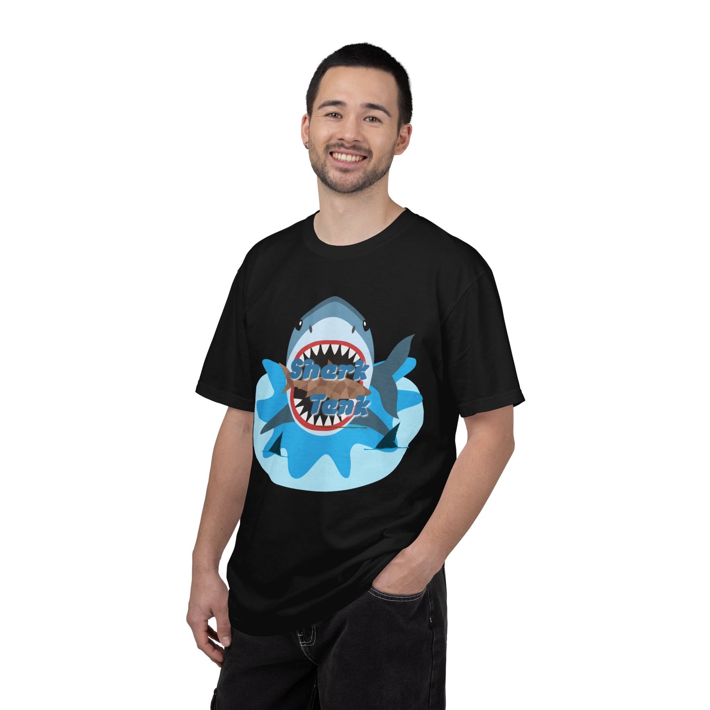 Shark Graphic T-Shirt — 'Shark' Ocean Illustration Tee