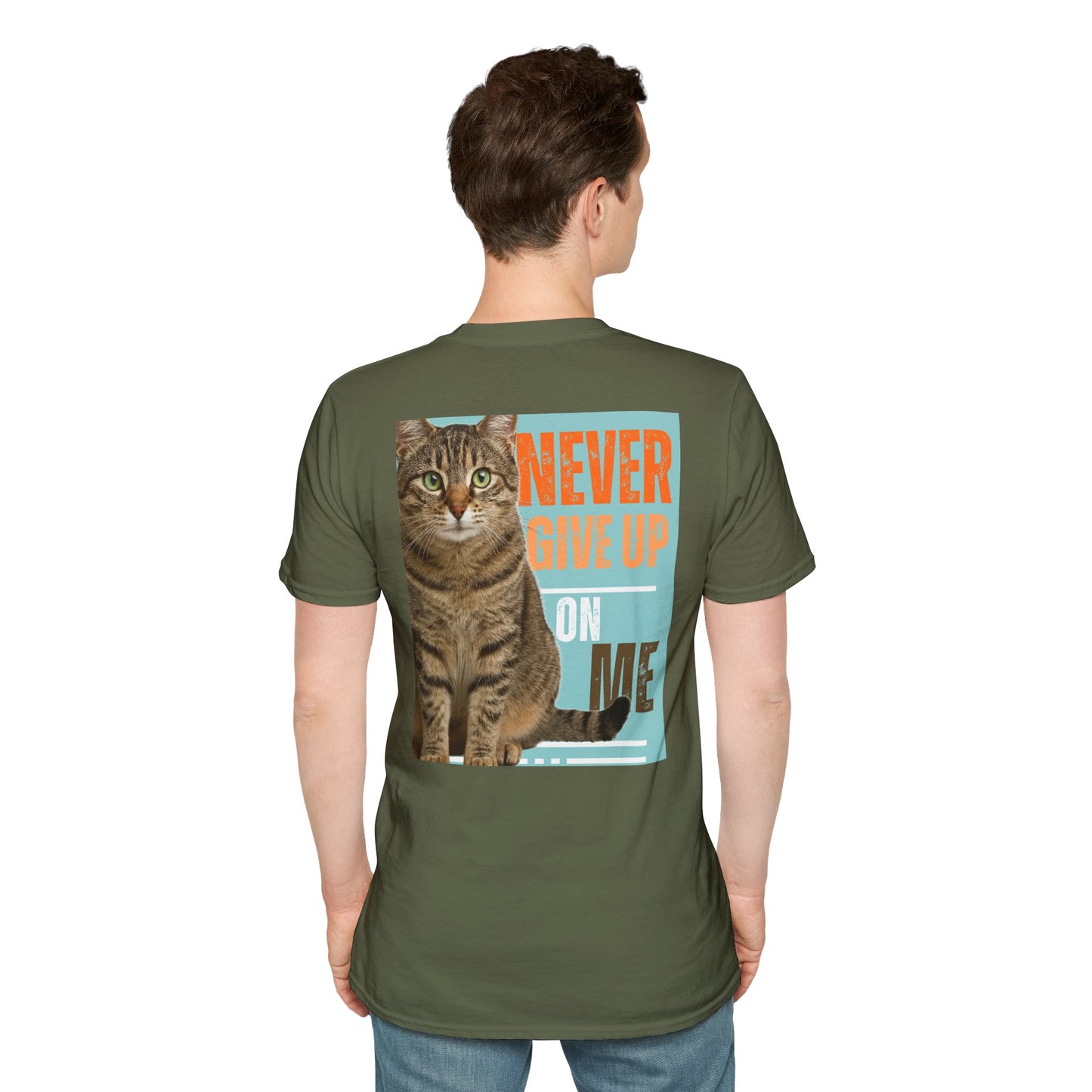 Life Is Beautiful Cat T-Shirt — Inspirational Cat Graphic Tee