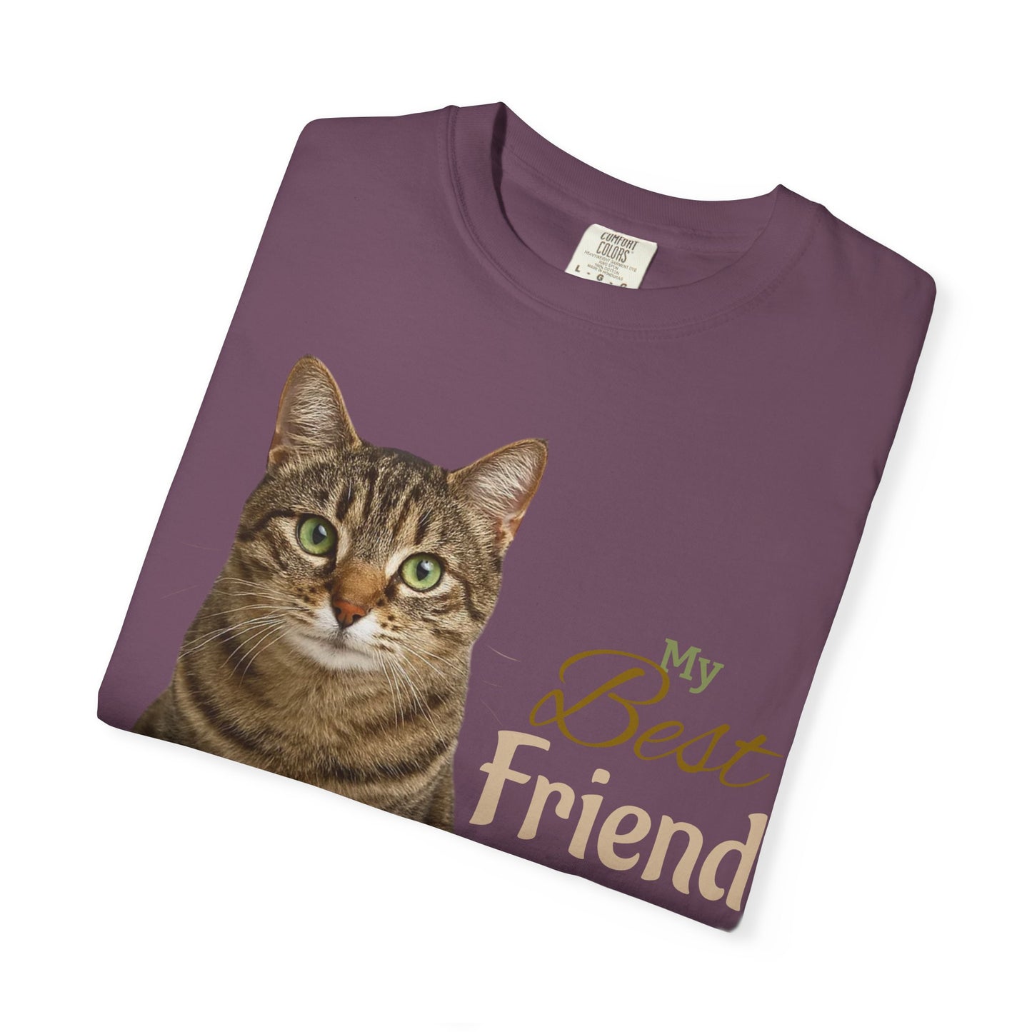 Pet Custom Image and Name Cat, Dog etc “My Best Friend” T-Shirt