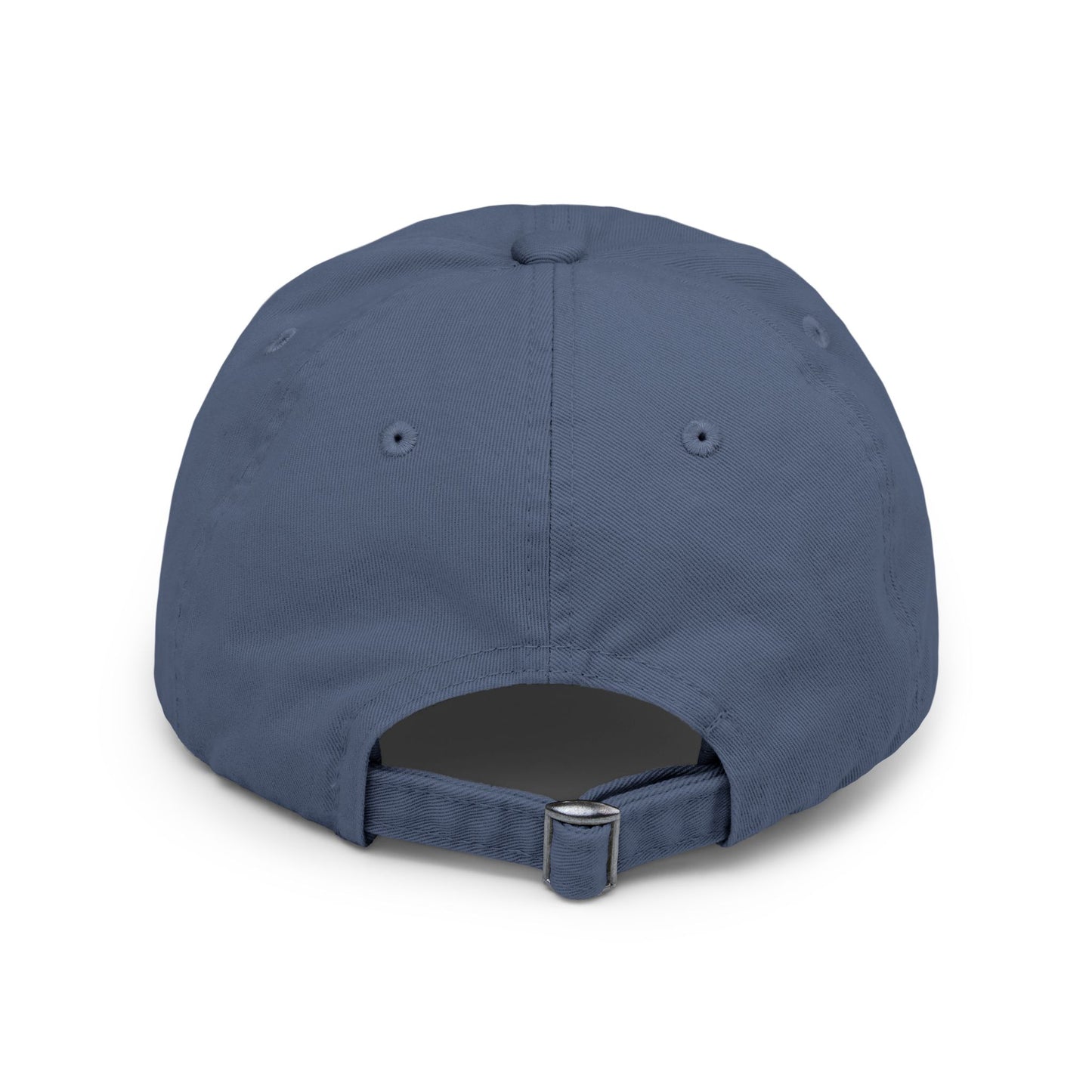 Never Give Up Distressed Cap — Motivational Baseball Hat