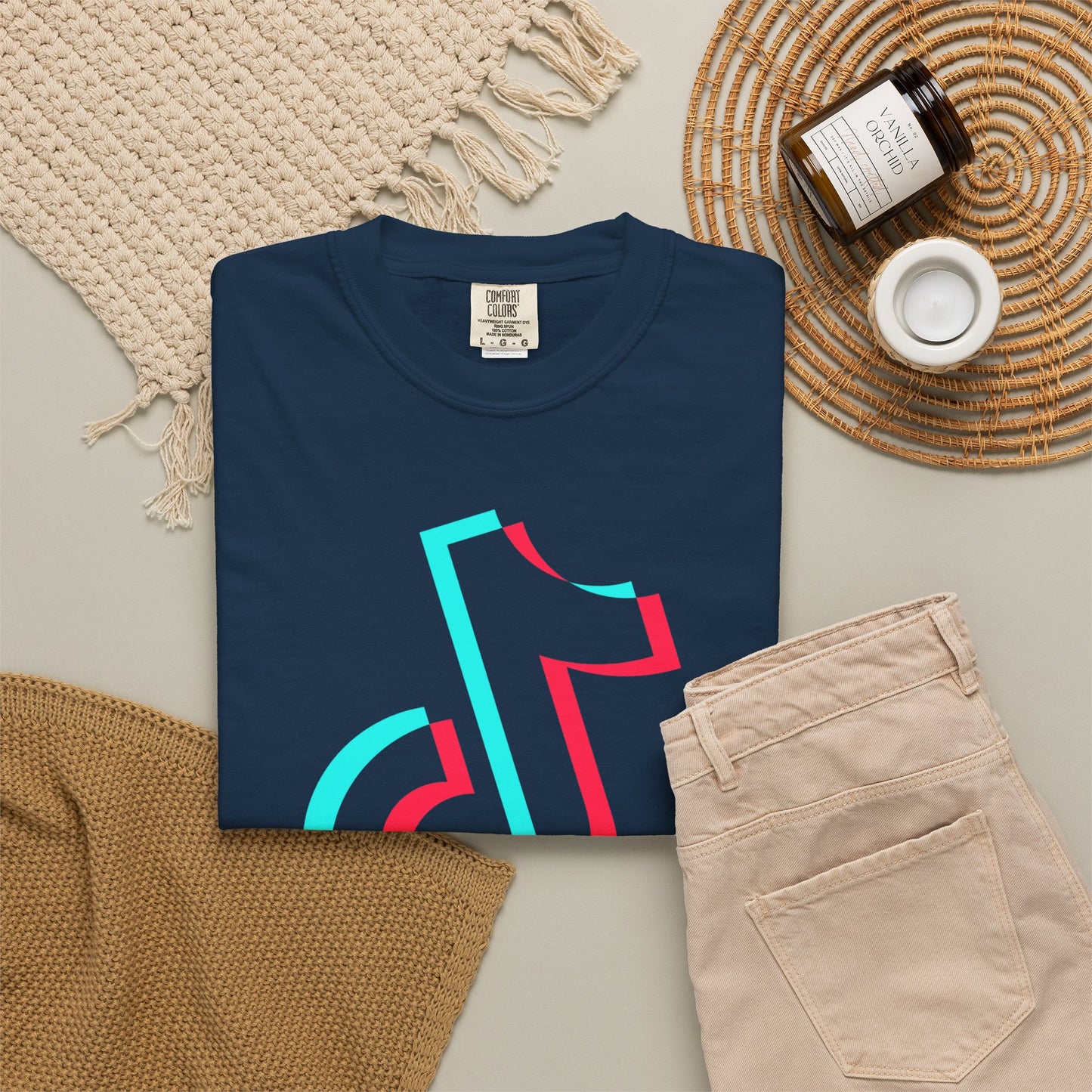 TikTok King T-Shirt — Custom Channel Name Music Tee Tiktok custom Name Tee
