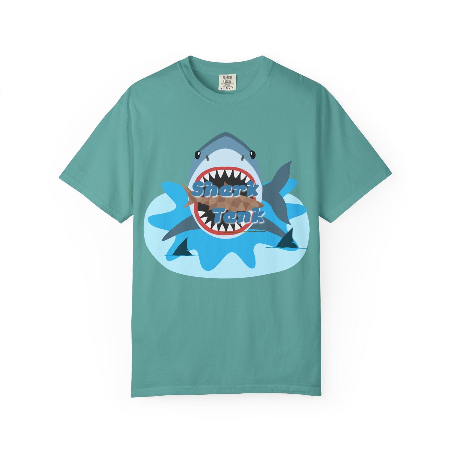 Shark Graphic T-Shirt — 'Shark' Ocean Illustration Tee