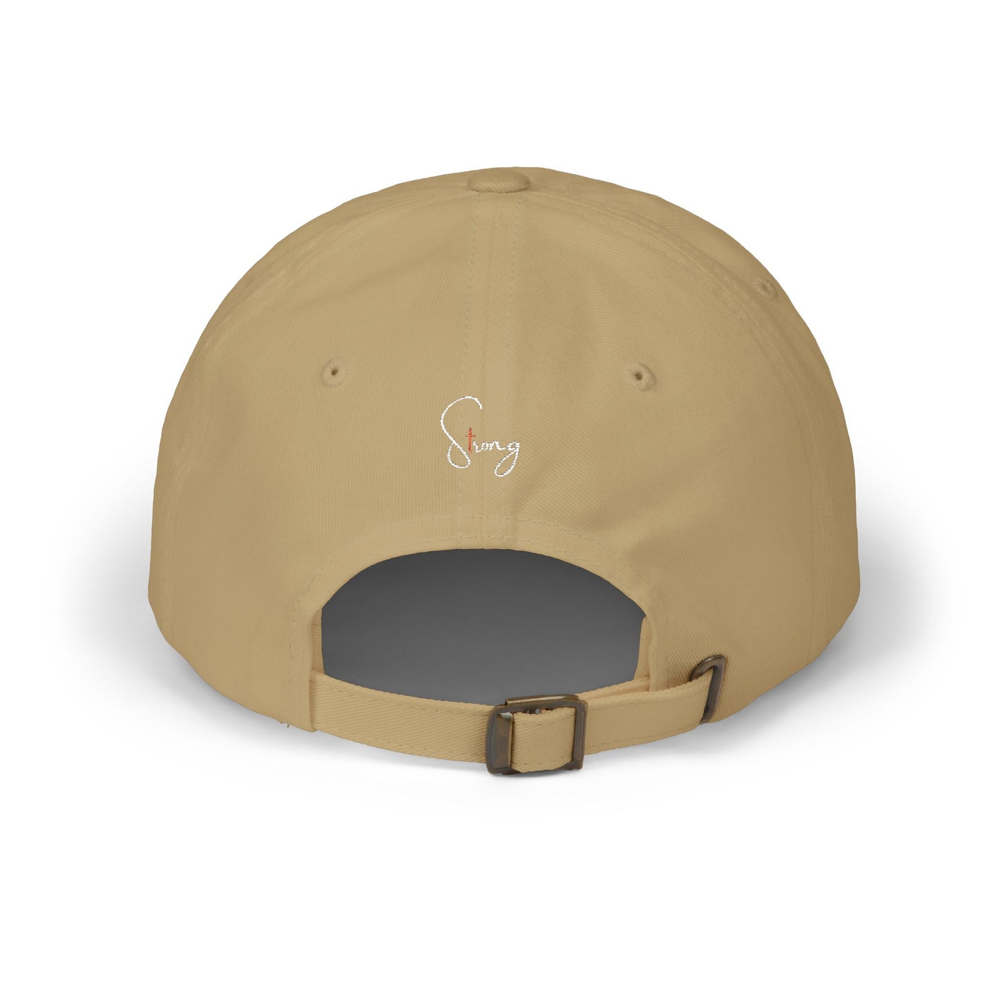 Create New Life — Embroidered White Baseball Cap for Regular Use