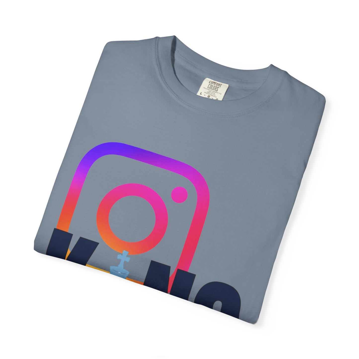 Instagram King T-Shirt — Custom @myChannel Name Social Media Tee