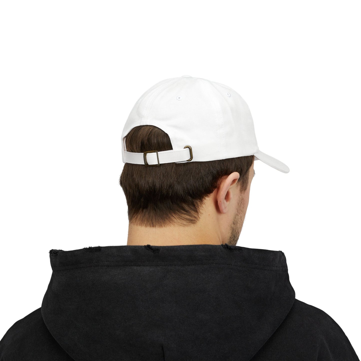 Let Me Cook Dad Cap — Embroidered White Baseball Hat for Cooks & Grillers