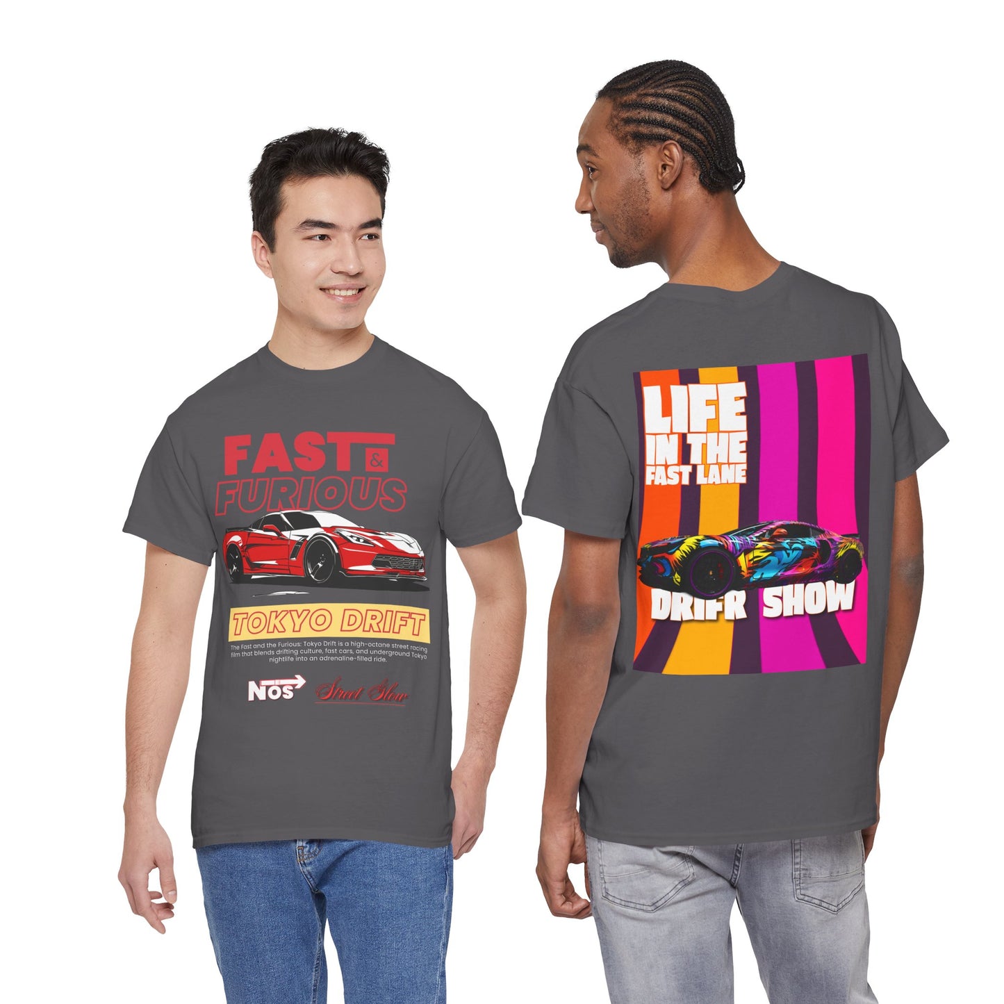 Fast & Furious Tokyo Drift Tee — Life in the Fast Lane Drift Car Shirt