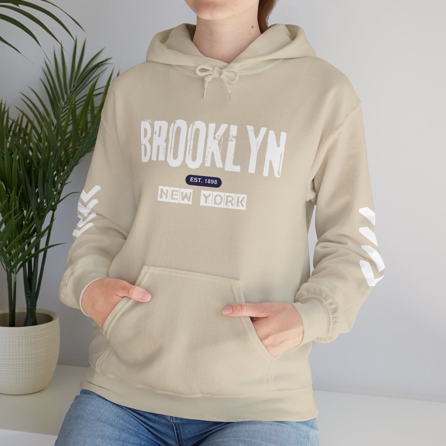 Best Hoodie New York — Urban Brooklyn NY Vintage Logo Sweatshirt