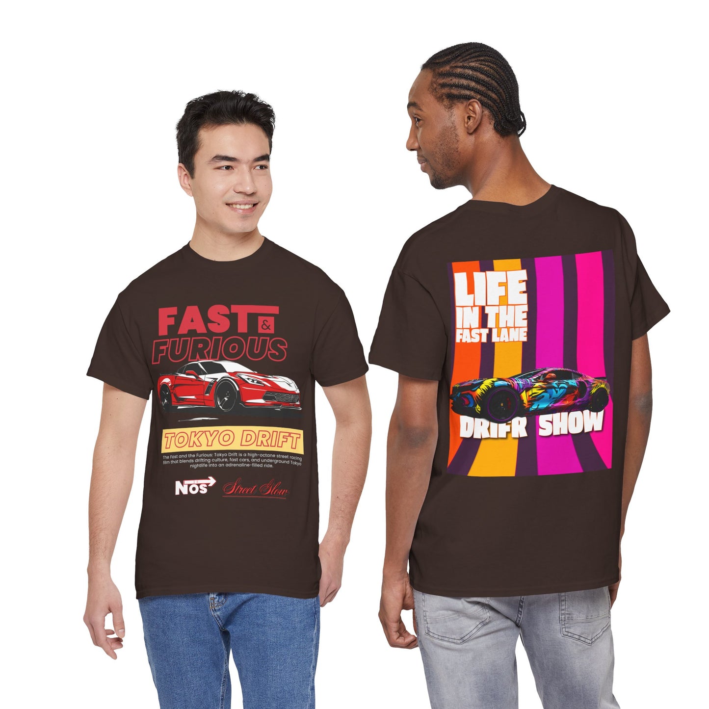 Fast & Furious Tokyo Drift Tee — Life in the Fast Lane Drift Car Shirt