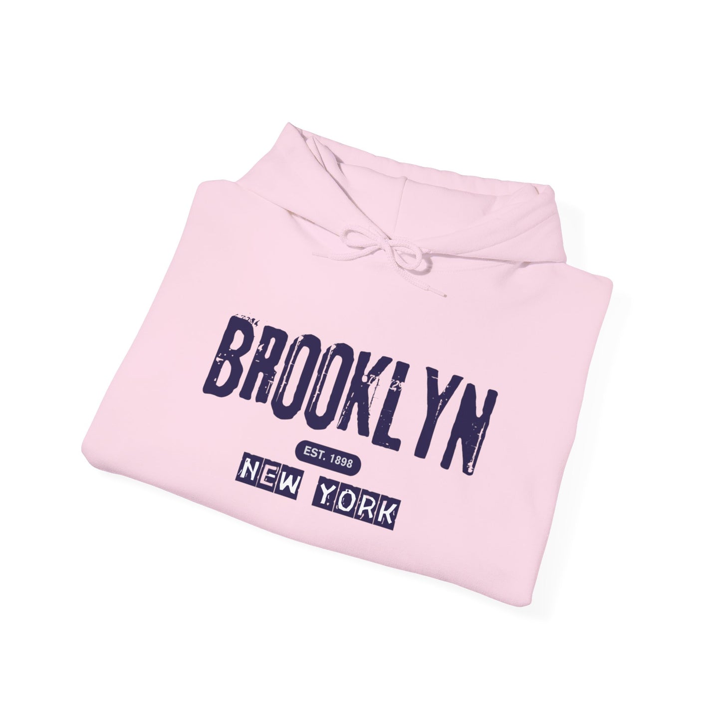 Brooklyn NY Vintage Logo Hoodie — New York City Streetwear Pullover
