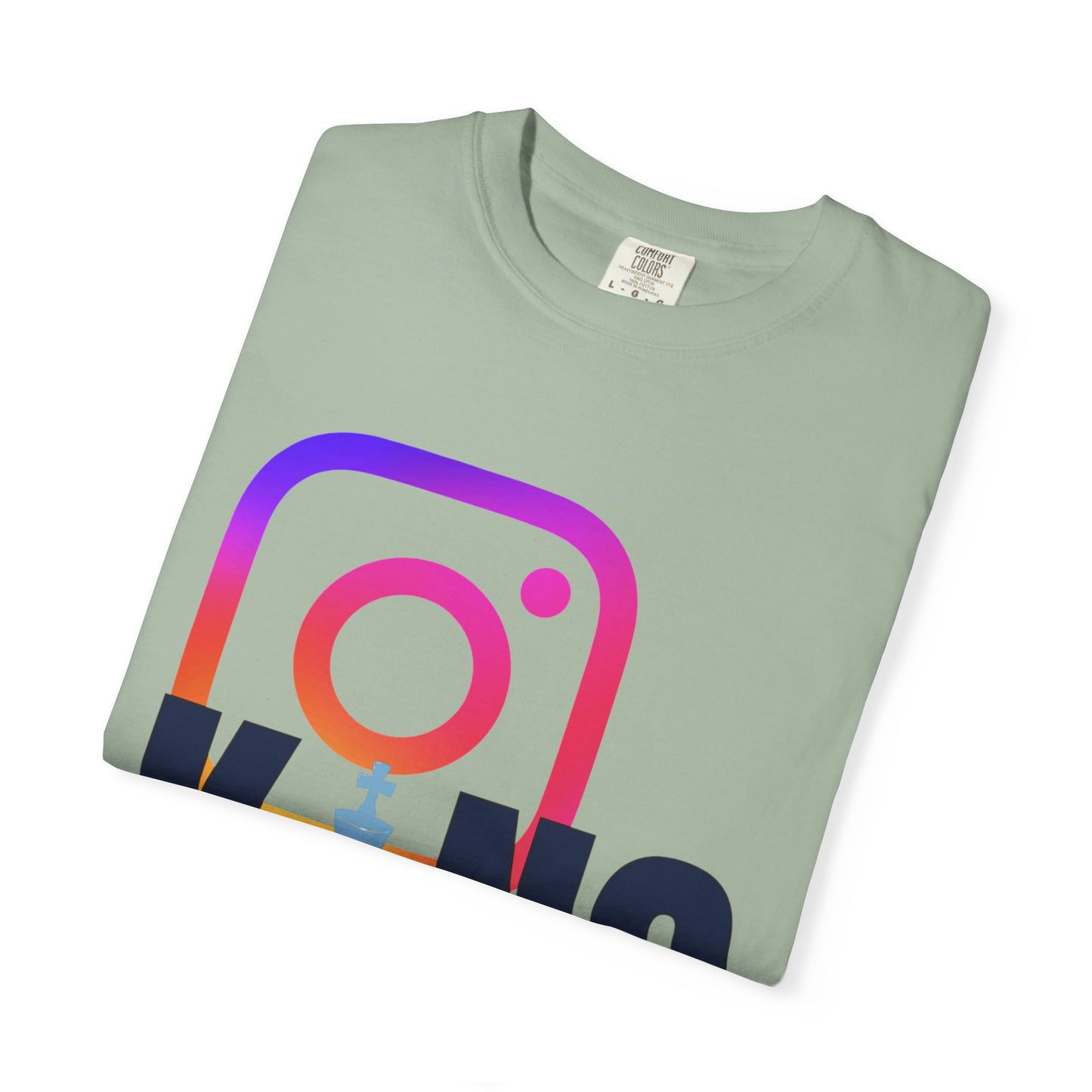 Instagram King T-Shirt — Custom @myChannel Name Social Media Tee