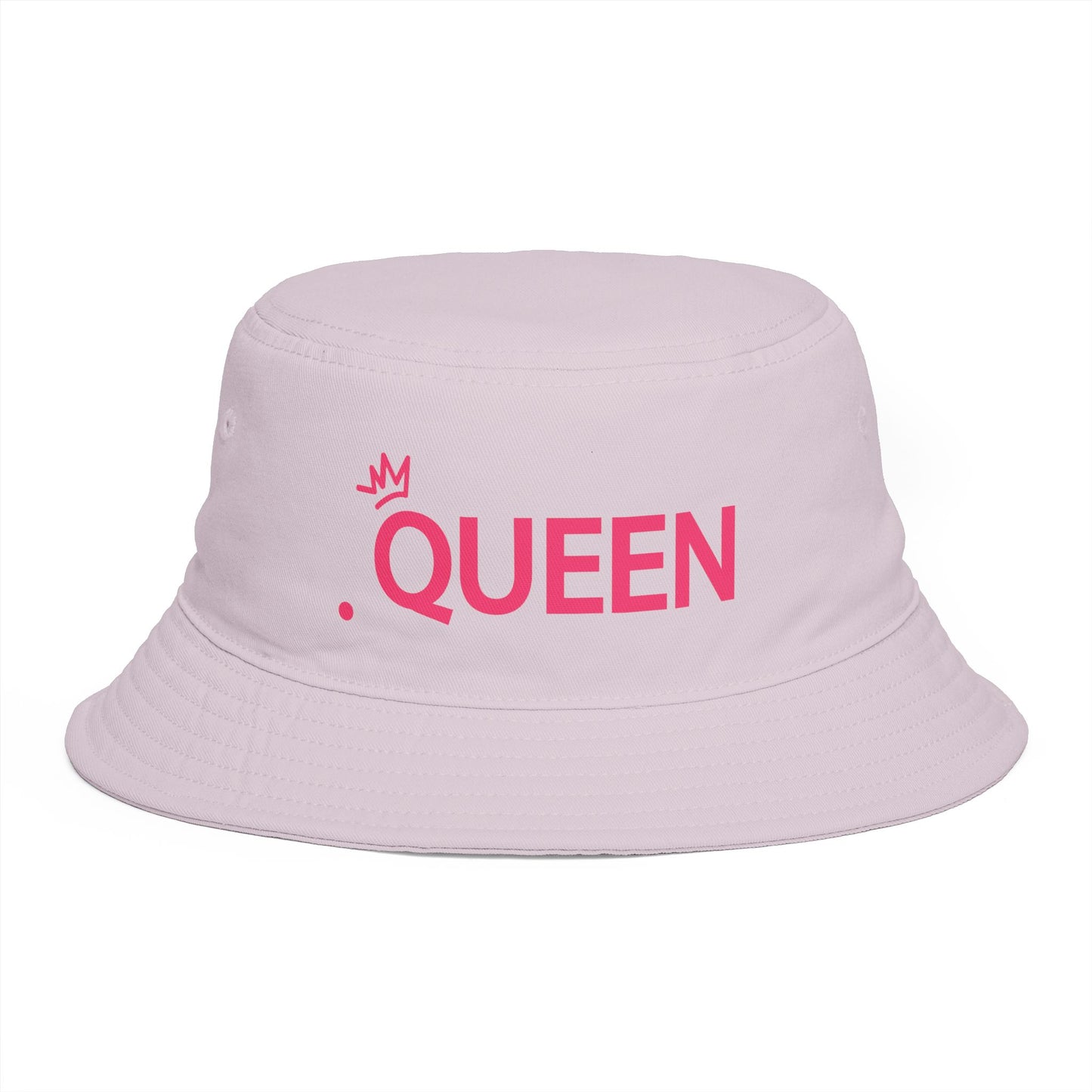 Queen Bucket Hat — Retro Feminine Sun Hat