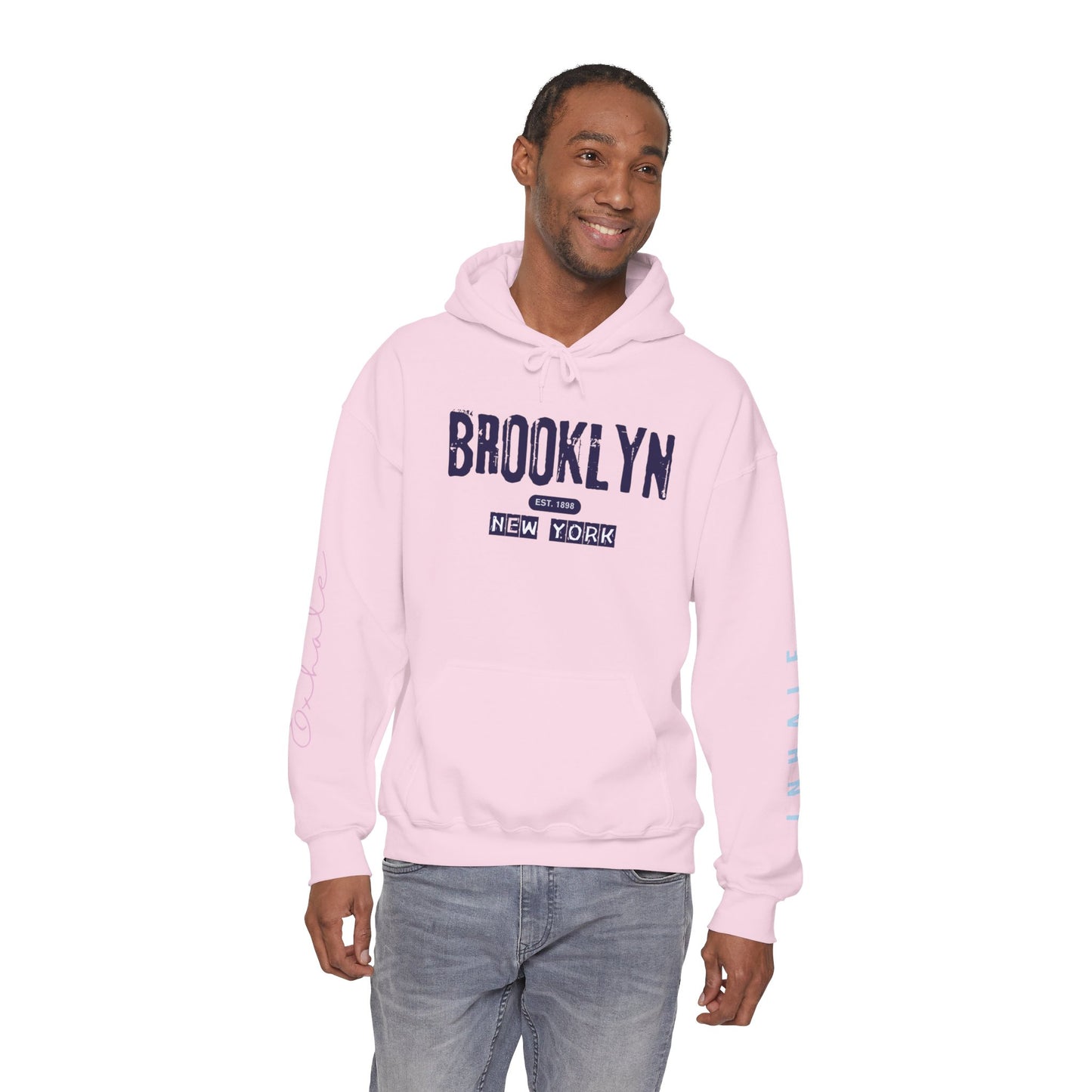 Brooklyn NY Vintage Logo Hoodie — New York City Streetwear Pullover