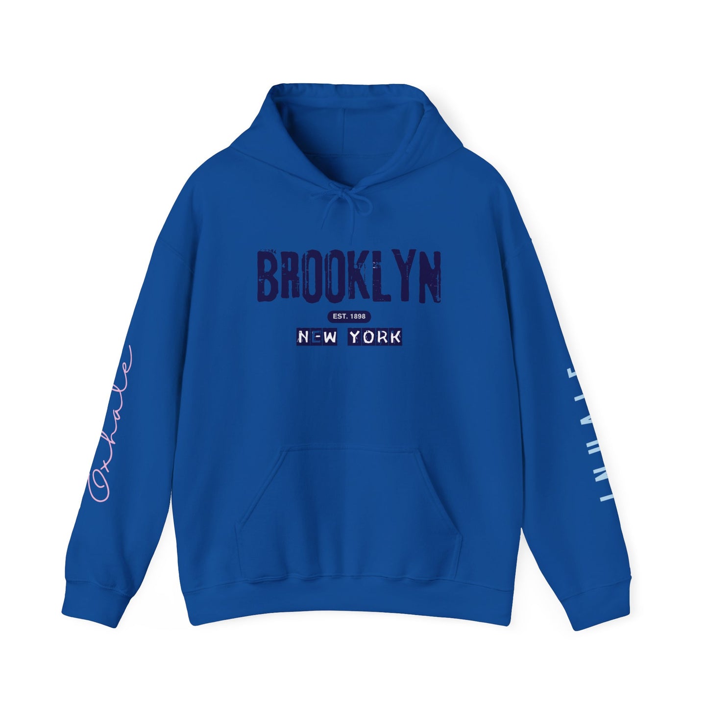 Brooklyn NY Vintage Logo Hoodie — New York City Streetwear Pullover