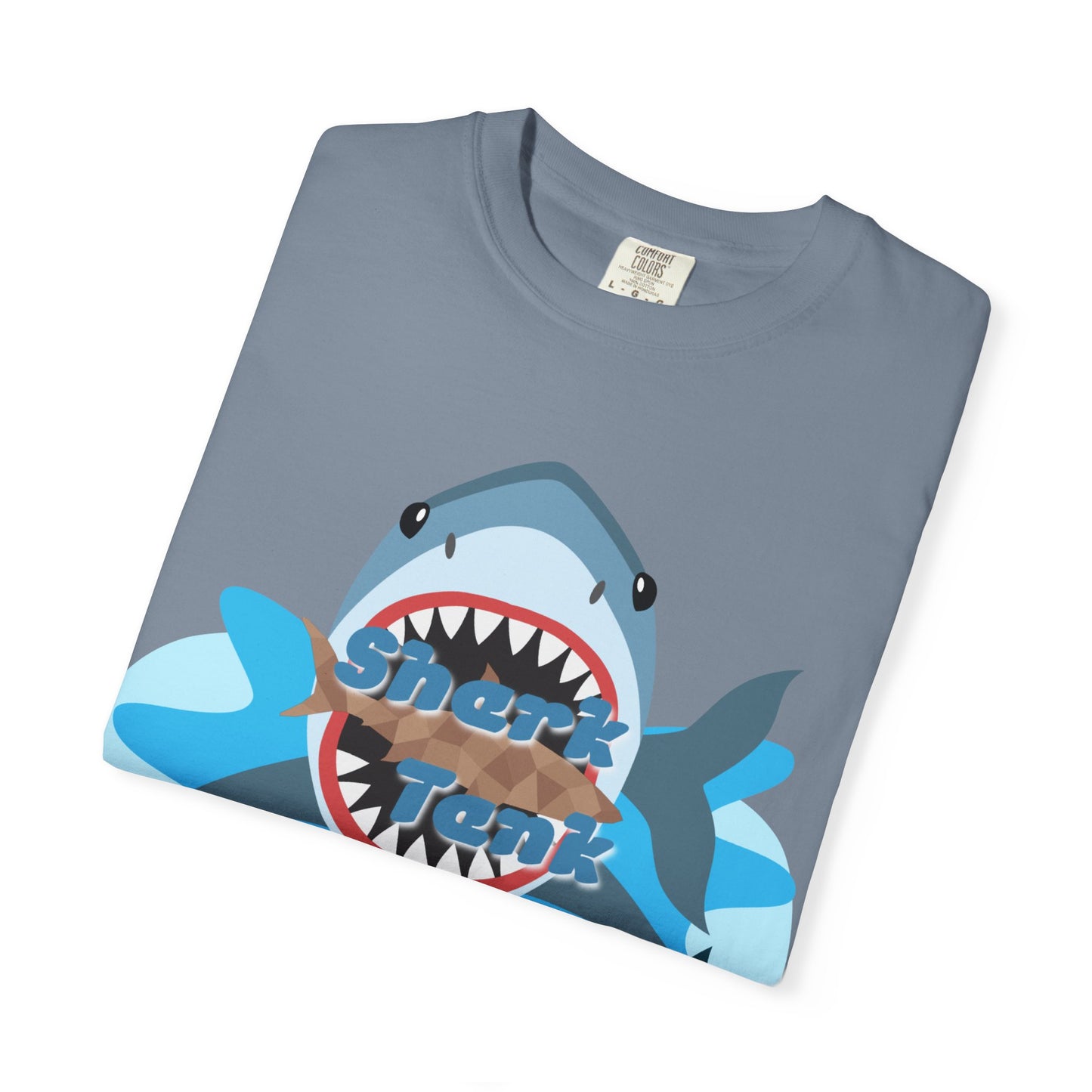 Shark Graphic T-Shirt — 'Shark' Ocean Illustration Tee